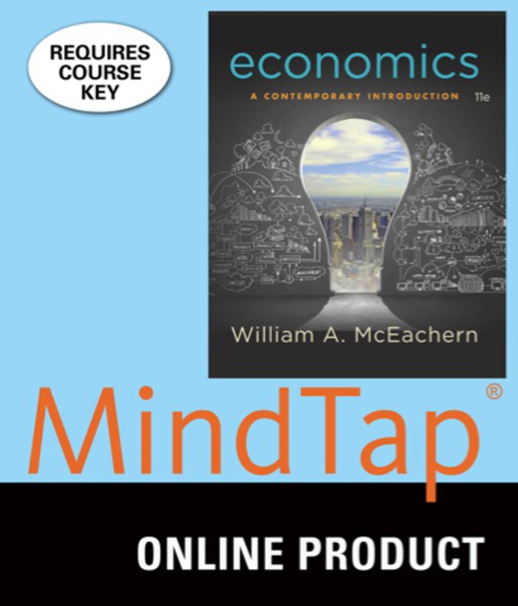 MindTap Economics for McEachern's Economics: A Contemporary Introduction, 11th Edition, [Instant Access], 1 term (6 months) 11th Edition â€“ PDF/EPUB Version Downloadable